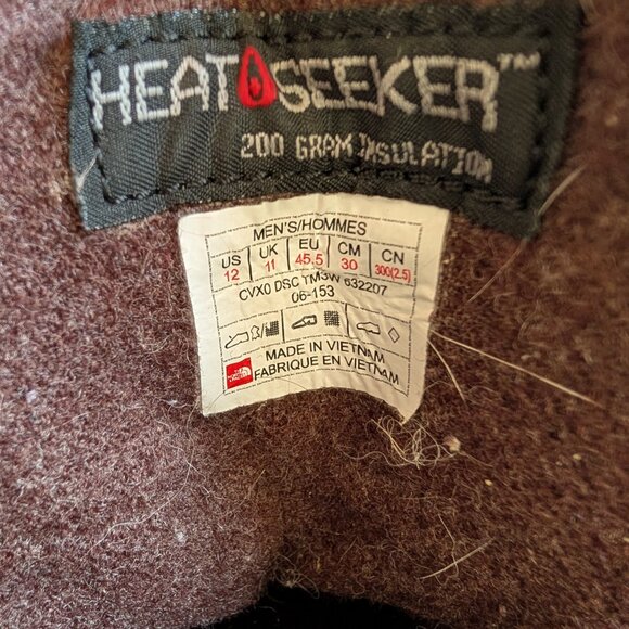 The North Face Heatseeker Men’s Winter Boots – Size 12 - Picture 3 of 3